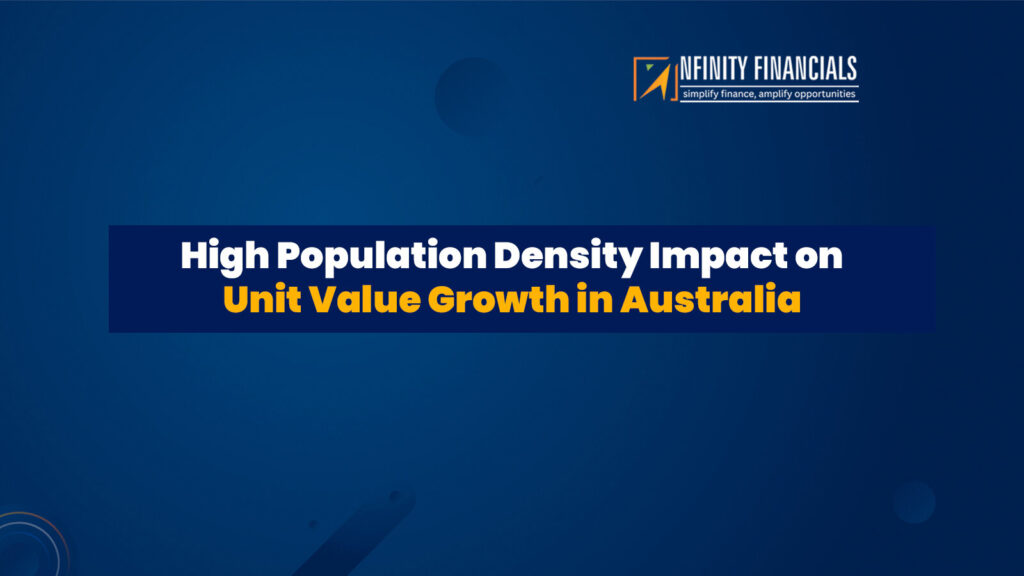 High Population Density Impact on Unit Value Growth in Australia