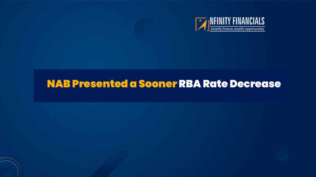 NAB Presented A Sooner RBA Rate Decrease